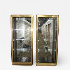  Mastercraft Mastercraft Brass Vitrine Cabinets - 1793888