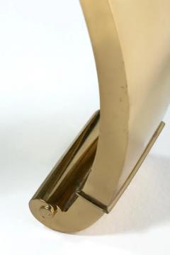  Mastercraft Mastercraft Brass and Glass Ming Coffee Table c 1970s - 4098073