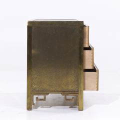  Mastercraft Mastercraft Mid Century Brass Chest of Drawers - 4046505