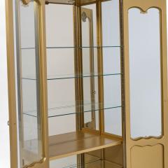  Mastercraft Mastercraft Mid Century Brass Vitrines Cabinet Pair - 4310330