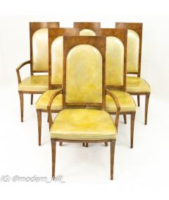  Mastercraft Mastercraft Mid Century Burlwood Dining Chairs Set of 6 - 1831786
