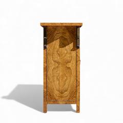  Mastercraft Mastercraft Mid Century Burlwood and Brass Console Credenza - 4416053