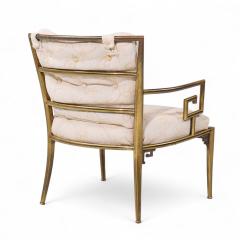  Mastercraft Mastercraft Mid Century Greek Key Lounge Chairs Pair - 4221763