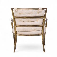  Mastercraft Mastercraft Mid Century Greek Key Lounge Chairs Pair - 4221938