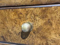  Mastercraft Mastercraft Style Hollywood Regency Writing Desk Burl Brass USA 1960s - 4476337