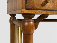  Mastercraft Mastercraft Style Hollywood Regency Writing Desk Burl Brass USA 1960s - 4476341