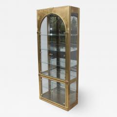  Mastercraft Mid Century Modern Mastercraft Brass Curio - 1369326