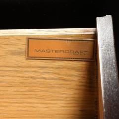  Mastercraft Mid Century Shadowbox Book Matched Carpathian Elm Sideboard by Mastercraft - 3600071