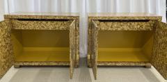  Mastercraft Pair of Custom Quality Tortoise Shell Decorated Cabinets Possibly Mastercraft - 3001316