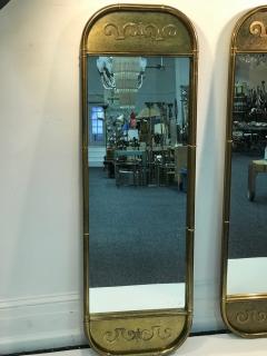  Mastercraft Pair of Exceptional Brass Mirrors by Mastercraft - 525232