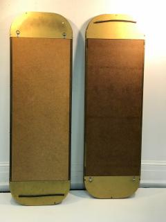  Mastercraft Pair of Exceptional Brass Mirrors by Mastercraft - 525233