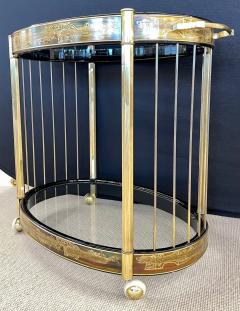  Mastercraft Pair of Mid Century Modern Mastercraft Bar Cart or Serving Wagons - 2975829
