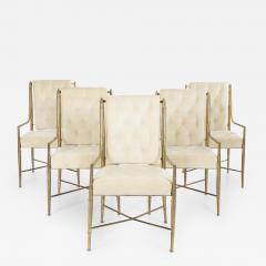  Mastercraft Set of Five Mastercraft for Weiman Warren Lloyd Dining Chairs - 2435882