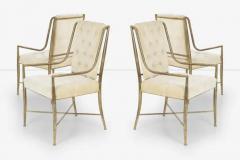  Mastercraft Set of Four Mastercraft Imperial Armchairs - 3189455