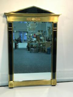  Mastercraft Stunning Mastercraft Mirror Empire Style Brass with Resin Accents - 525363