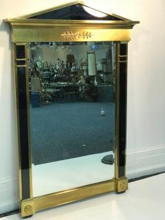  Mastercraft Stunning Mastercraft Mirror Empire Style Brass with Resin Accents - 525365