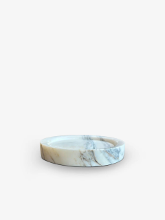  Mathieu Delacroix BOL WIDE TRAY IN CALACATTA VIOLA MARBLE - 3595186