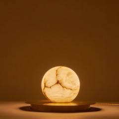  Matlight Milano Bespoke Italian Mini Alabaster Moon Table Lamp - 3289098