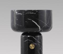  Matlight Milano E Elizarova for Matlight Italian Andromeda Black Marble Grand Cup Table Lamp - 1700060