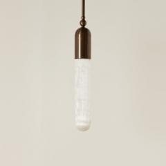  Matlight Milano Elegant Bespoke Selene pendant in bronze and Selenite - 3437557