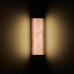  Matlight Milano Essential Italian Pink Onyx Wall Sconce Tech  - 3295667