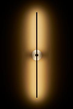  Matlight Milano Essential Italian Wall Sconce Grand Stick brass and Alabaster - 3302168