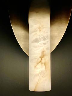  Matlight Milano Outstanding Italian Alabaster Wall Sconce Manta brass and alabaster - 3286806