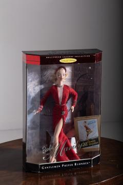  Mattel Barbie as Marilyn Gentlemen prefer Blondes Edition - 3749991