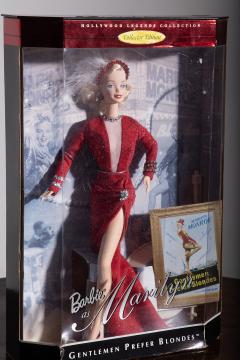  Mattel Barbie as Marilyn Gentlemen prefer Blondes Edition - 3749993