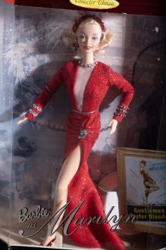  Mattel Barbie as Marilyn Gentlemen prefer Blondes Edition - 3749995