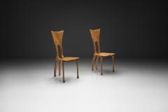  Mattes Nebeling Pair of Organic Elm Chairs by Mattes Nebeling Germany Early 21st Century - 4638324