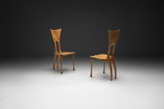  Mattes Nebeling Pair of Organic Elm Chairs by Mattes Nebeling Germany Early 21st Century - 4638326