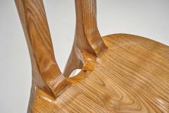  Mattes Nebeling Pair of Organic Elm Chairs by Mattes Nebeling Germany Early 21st Century - 4638330