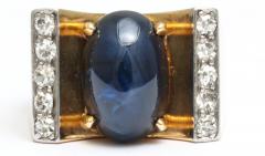  Mauboussin Mauboussin Gold Ring with Sapphire and Diamonds - 221291