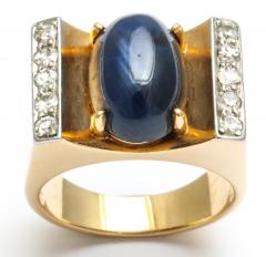  Mauboussin Mauboussin Gold Ring with Sapphire and Diamonds - 221298