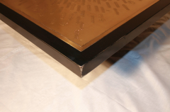  Maud Etched brass square Coffee table by Maud - 784936