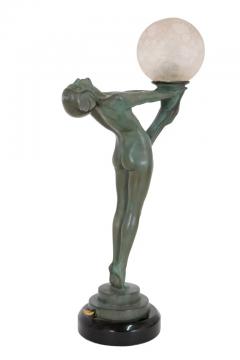  Max Le Verrier Important Art Deco Clart Sculpture Lamp Lueur Lumineuse from Max Le Verrier - 2985017