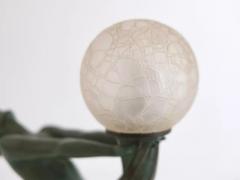  Max Le Verrier Important Art Deco Clart Sculpture Lamp Lueur Lumineuse from Max Le Verrier - 2985036