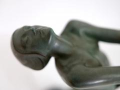  Max Le Verrier Important Art Deco Clart Sculpture Lamp Lueur Lumineuse from Max Le Verrier - 2985044
