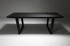 Maxalto Citterio black oak dining table Lucullo for Maxalto 2000s - 1911731