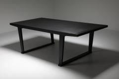  Maxalto Citterio black oak dining table Lucullo for Maxalto 2000s - 1911733