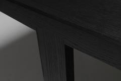  Maxalto Citterio black oak dining table Lucullo for Maxalto 2000s - 1911735