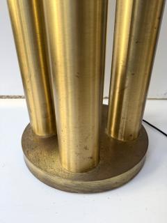  Mazzega Murano Brass Floor Lamp Murano Glass by Aldo Nason for Mazzega Italy 1970s - 4498202