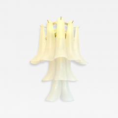  Mazzega Murano Contemporary Frosted Selle Murano Glass Wall Sconce in Mazzega Style - 4738779
