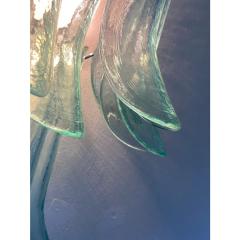  Mazzega Murano Contemporary Green Wather Murano Glass Selle Wall Sconces in Mazzega Style - 4385640