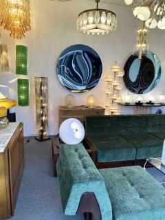  Mazzega Murano Floor Lamp LT379 Murano Glass and Brass by Carlo Nason for Mazzega Italy 1970s - 4025621
