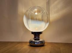  Mazzega Murano Handblown Murano Glass Sphere Table Lamp for Mazzega - 3029299