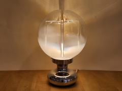  Mazzega Murano Handblown Murano Glass Sphere Table Lamp for Mazzega - 3029627
