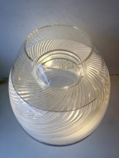 Mazzega Murano LT 353 Egg Lamp Vase Murano Glass by Mazzega Italy 1970s - 4553670