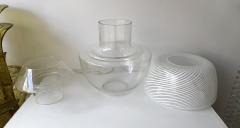  Mazzega Murano LT 353 Egg Lamp Vase Murano Glass by Mazzega Italy 1970s - 4553676